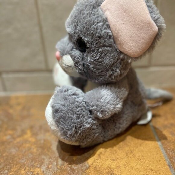 Aurora Scurry Gray Mouse Taddle Toes Big Feet Stuffed Animal Plush Toy 10" 2005 - Picture 4 of 6